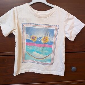 Patagonia Kids T Shirt Flower Smile Sz 2T